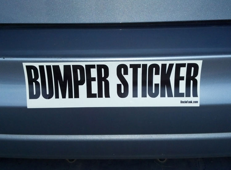 Bumper Stickers