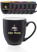 16 oz. Bistro Two Tone Ceramic Mugs