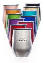 12 oz. Shelby Stemless Wine Glasses with Lid